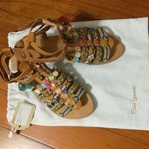 Elina Linardaki Greek Sandals size 40(9.5)